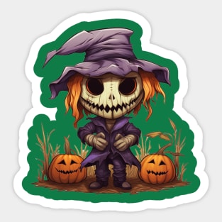 Scarecrow Sticker